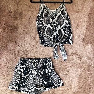 Tank and short set
